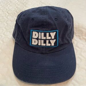 Bud Light 'Dilly Dilly' Hat Blue Adjustable Cap Beer Dad Unisex One Size Cotton
